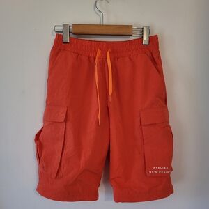 Atelier New Regime Orange Cargo Shorts - Xs